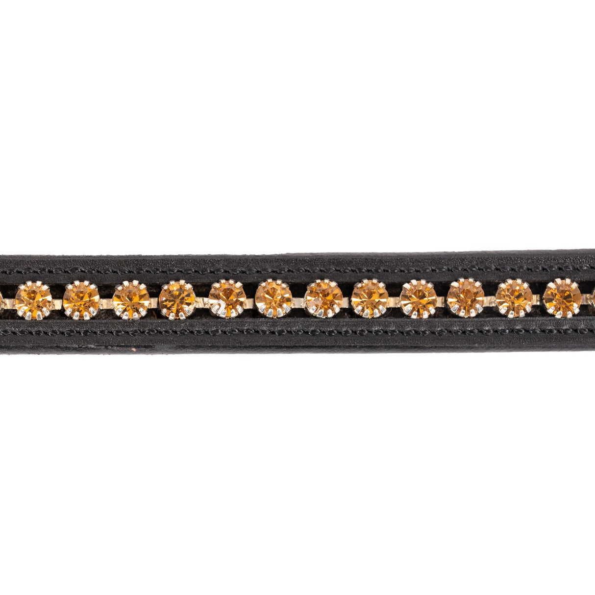 Val du Bois Yellow Crystal Browband