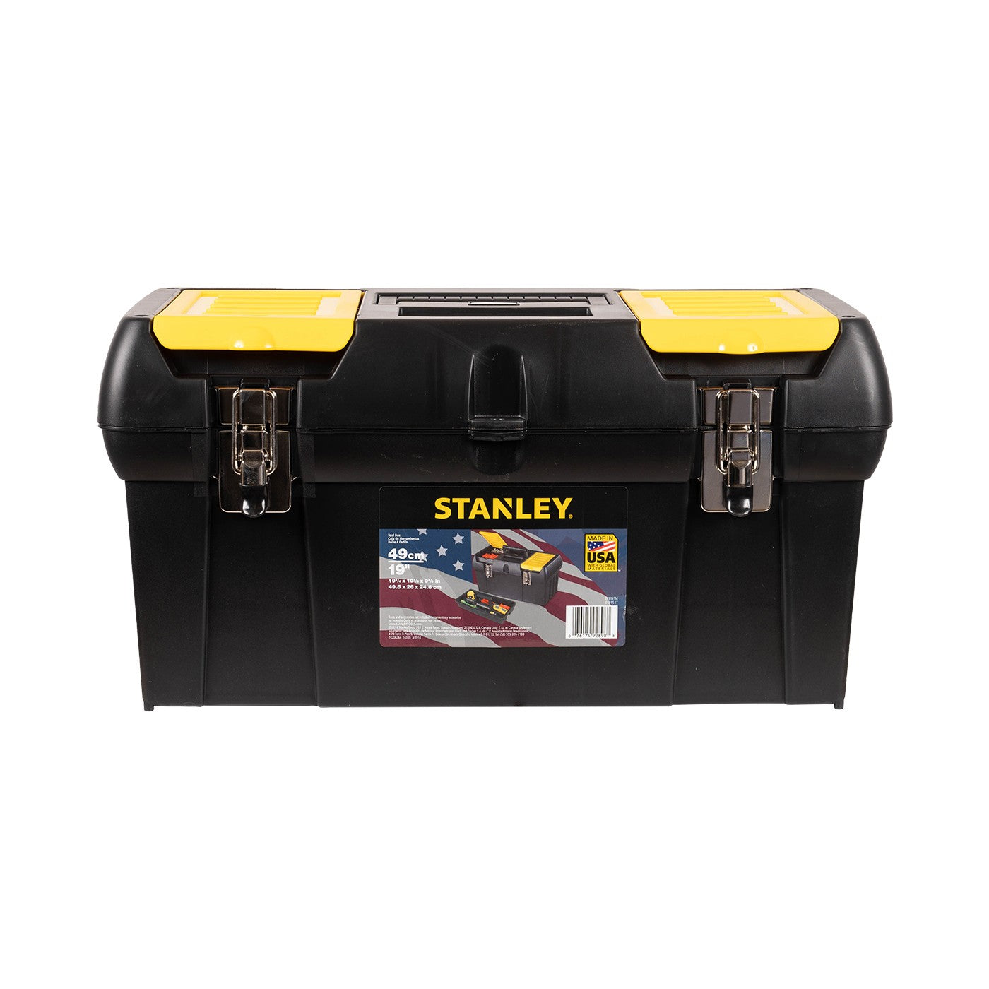 Stanley Black Decker Series 2000 Toolbox W Tray Greenhawk