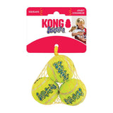 Kong Airdog SqueakAir Ball Petit - Paquet de 3