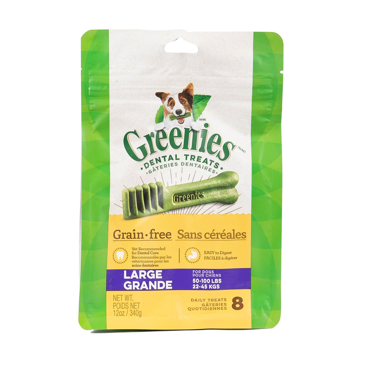 Greenies Grain Free Treat Pak Large 12 oz.