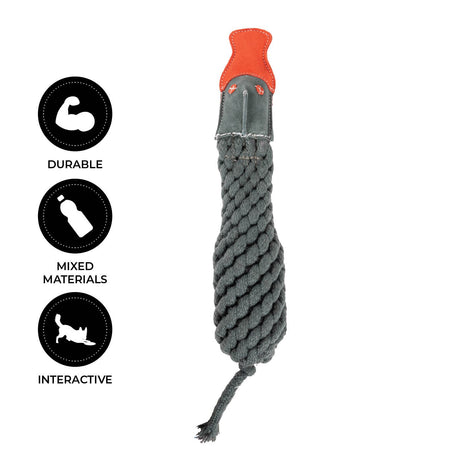 Shedrow K9 Duck Rope & Water Bottle Dog Toy