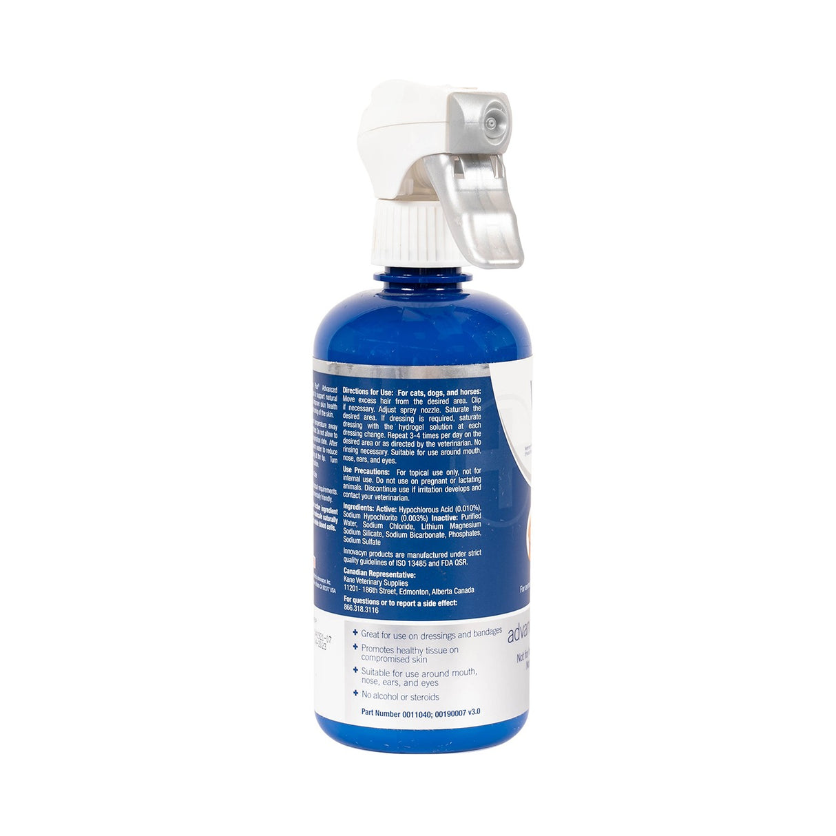 Vetericyn Spray hydrogel pour soins de la peau 16 oz.