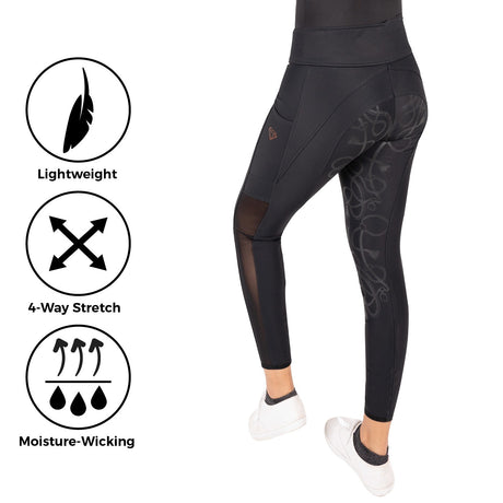 Max & Mia Women's High Waist Casual Workout Leggings Stretch Pants – 200  Brands