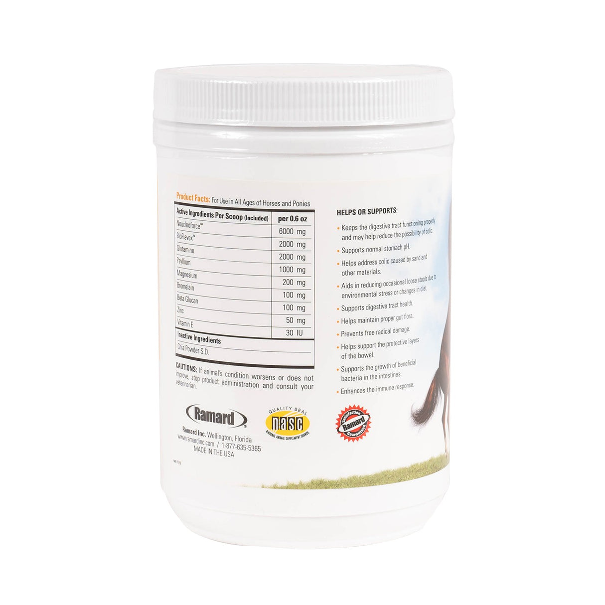 Ramard Total Gut Health Horse Supplement 1.12lb