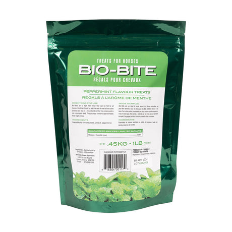 Friandises à la menthe poivrée Bio-Bite 1 lb