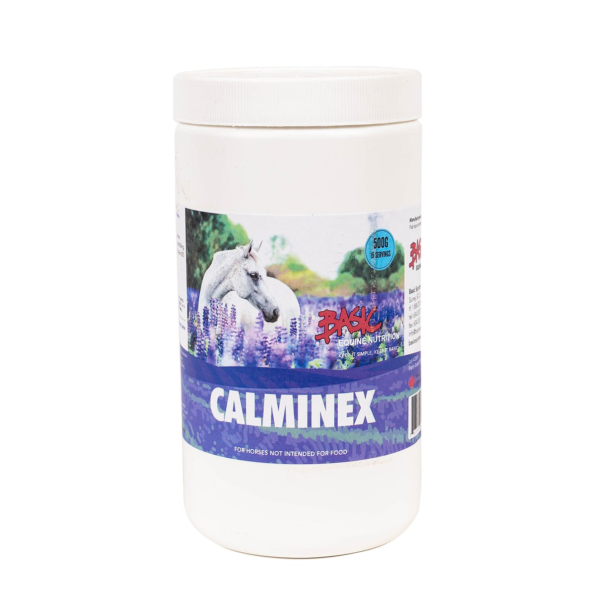 Nutrition équine de base Calminex 500 g