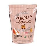 Woof Organics Pumpkin Biscuits Dog Treat 227 g