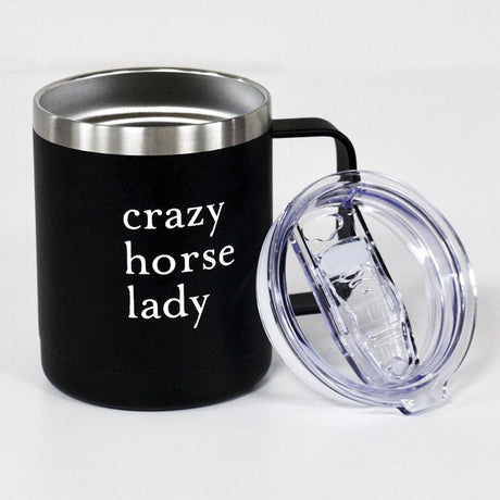 Tasse gobelet équestre Crazy Horse Lady épicée