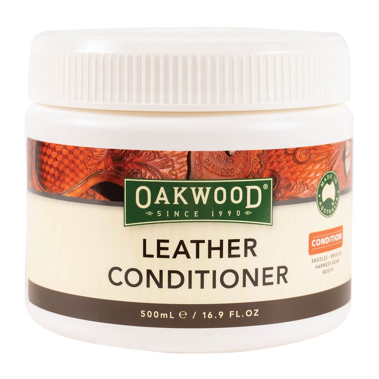 Oakwood Leather Conditioner 460 g – Greenhawk Equestrian Sport