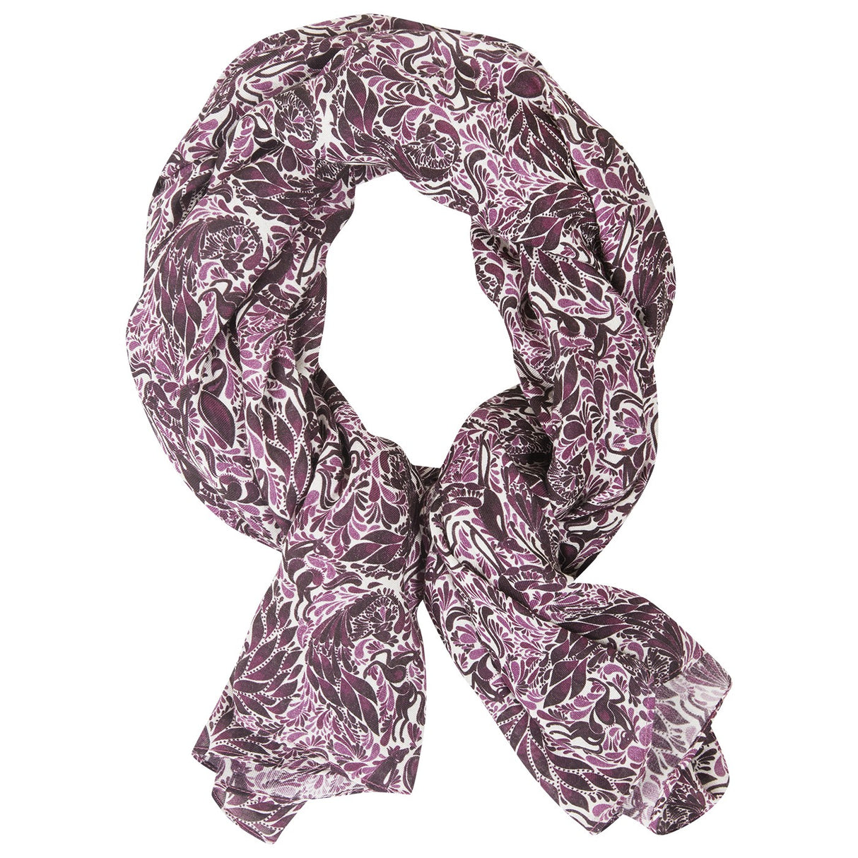 EQL by Kerrits Raisin Horse Feathers Wrap It Up Scarf
