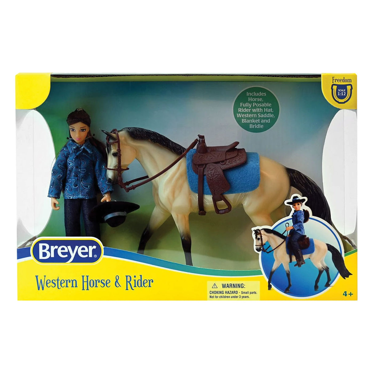 Breyer Freedom Western Horse & Rider